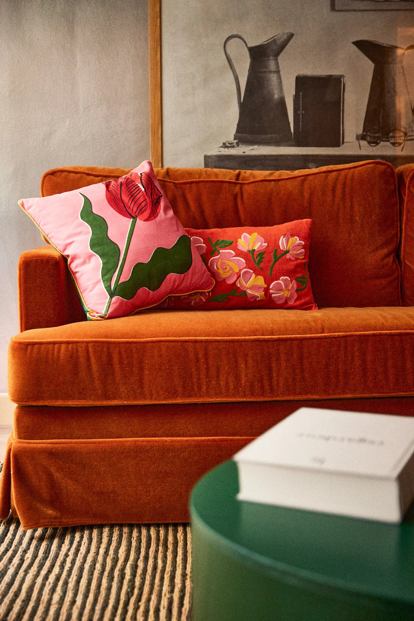 Coussin JAMES tulipe