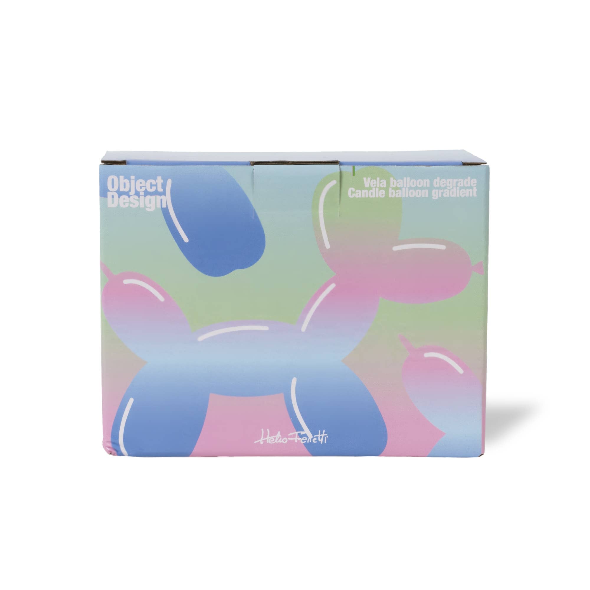 Bougie BALLOON DOG - arc-en-ciel