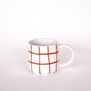 Mug GRID - cotto orange