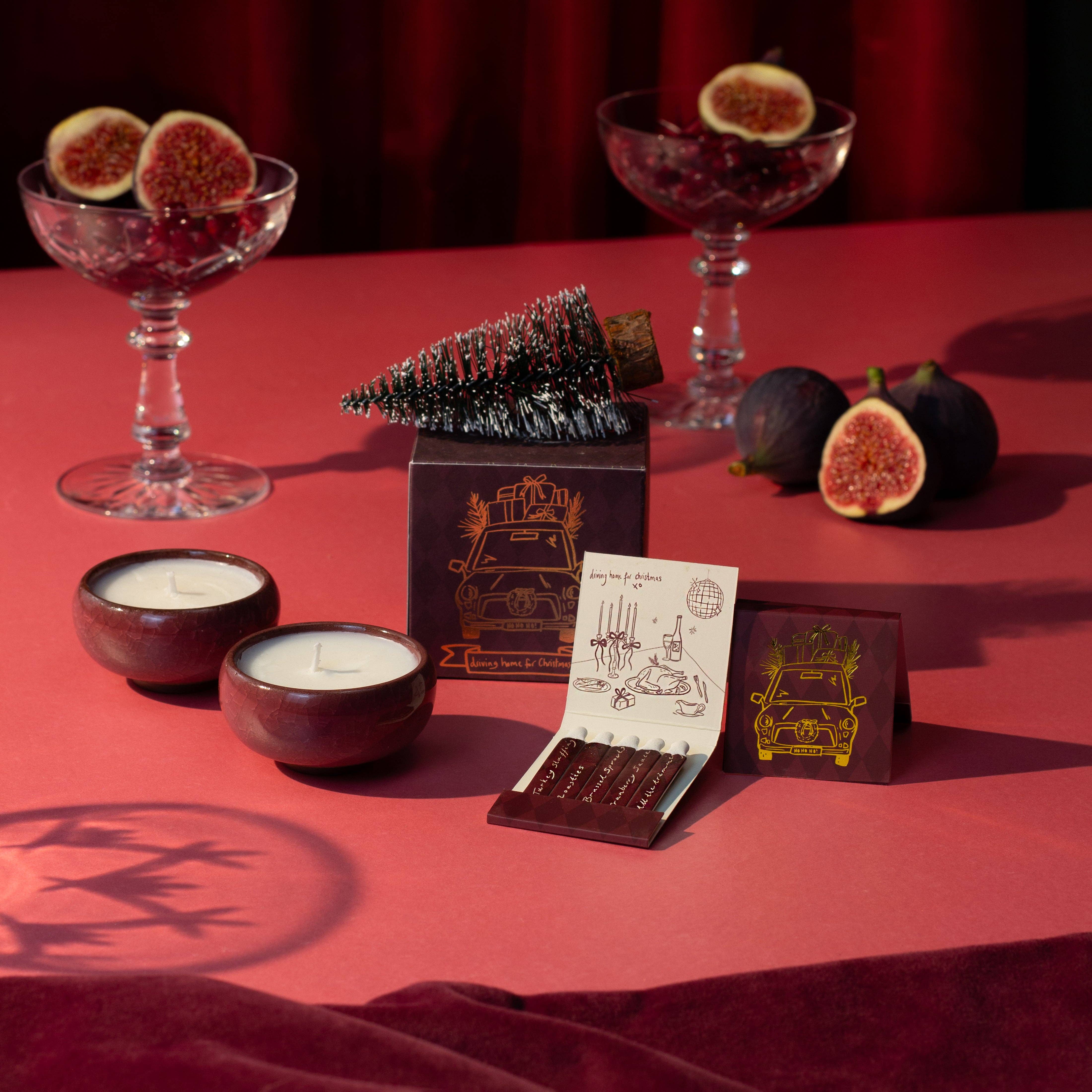 Coffret bougies chauffe-plat DRIVING HOME (Boîte de 2) - Epicéa de Noel