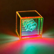 Cube lumineux LOVE