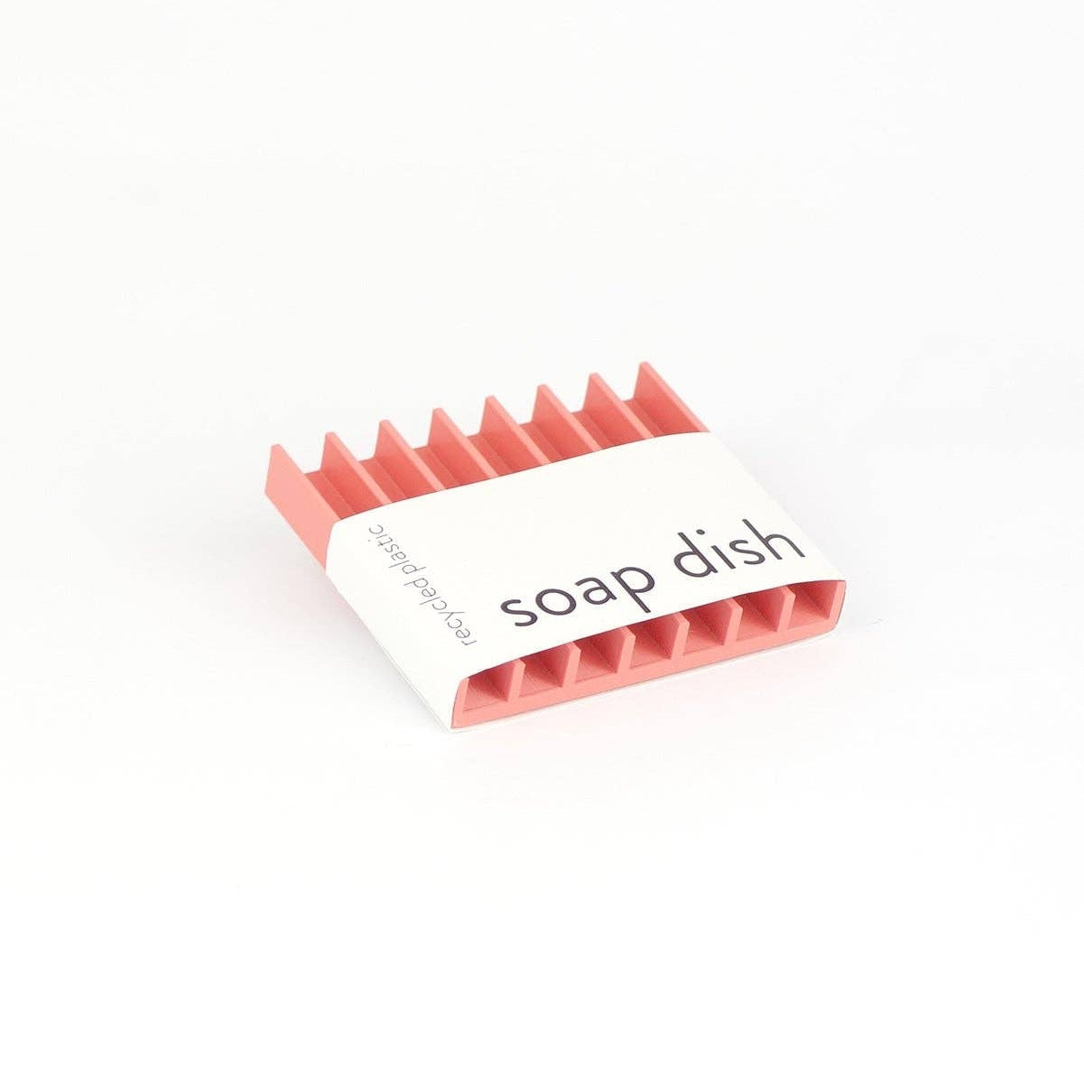 Porte-savon en plastique recyclé – Coral Red Reef