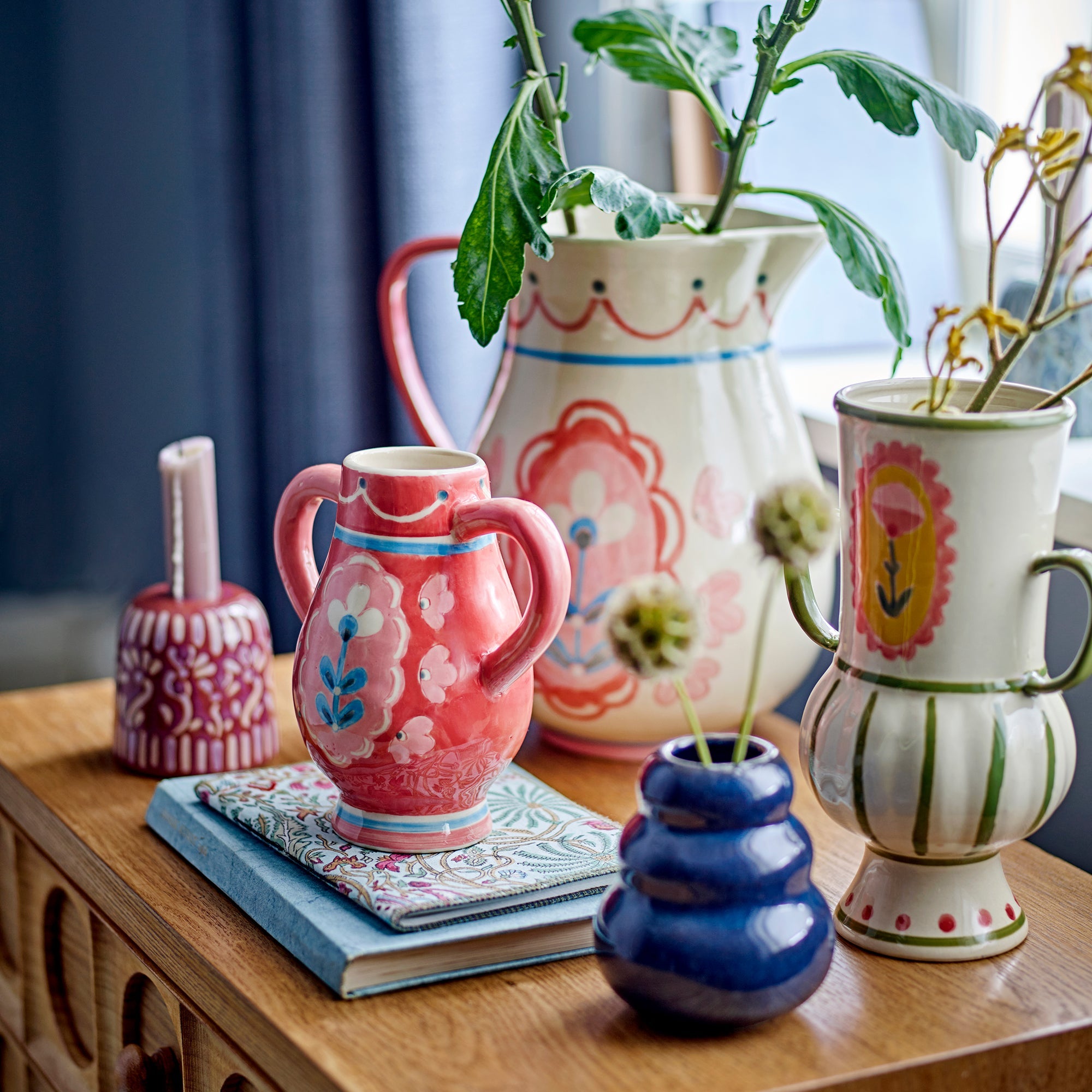 Vase ODINA rose