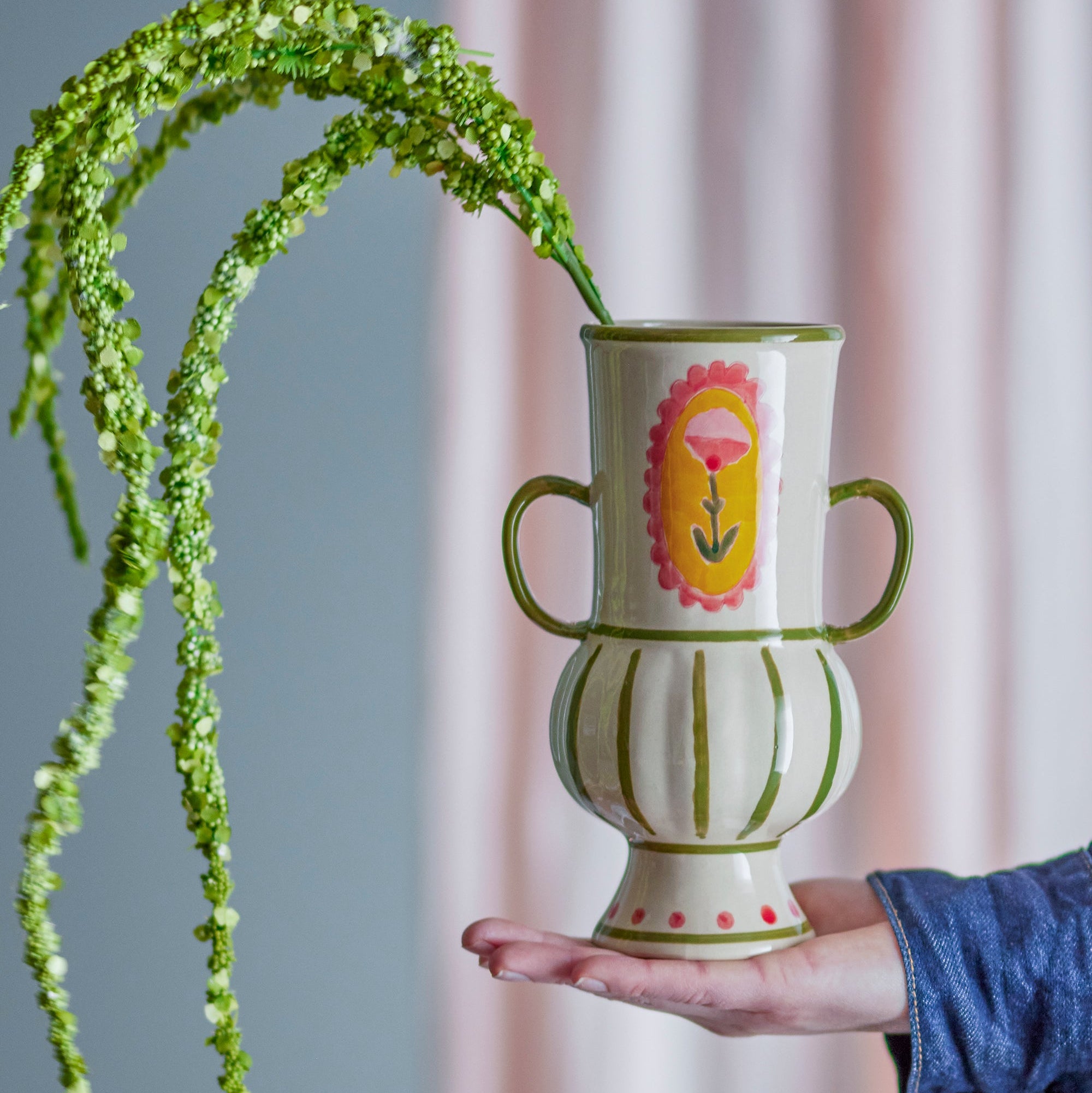 Vase ODINA crème