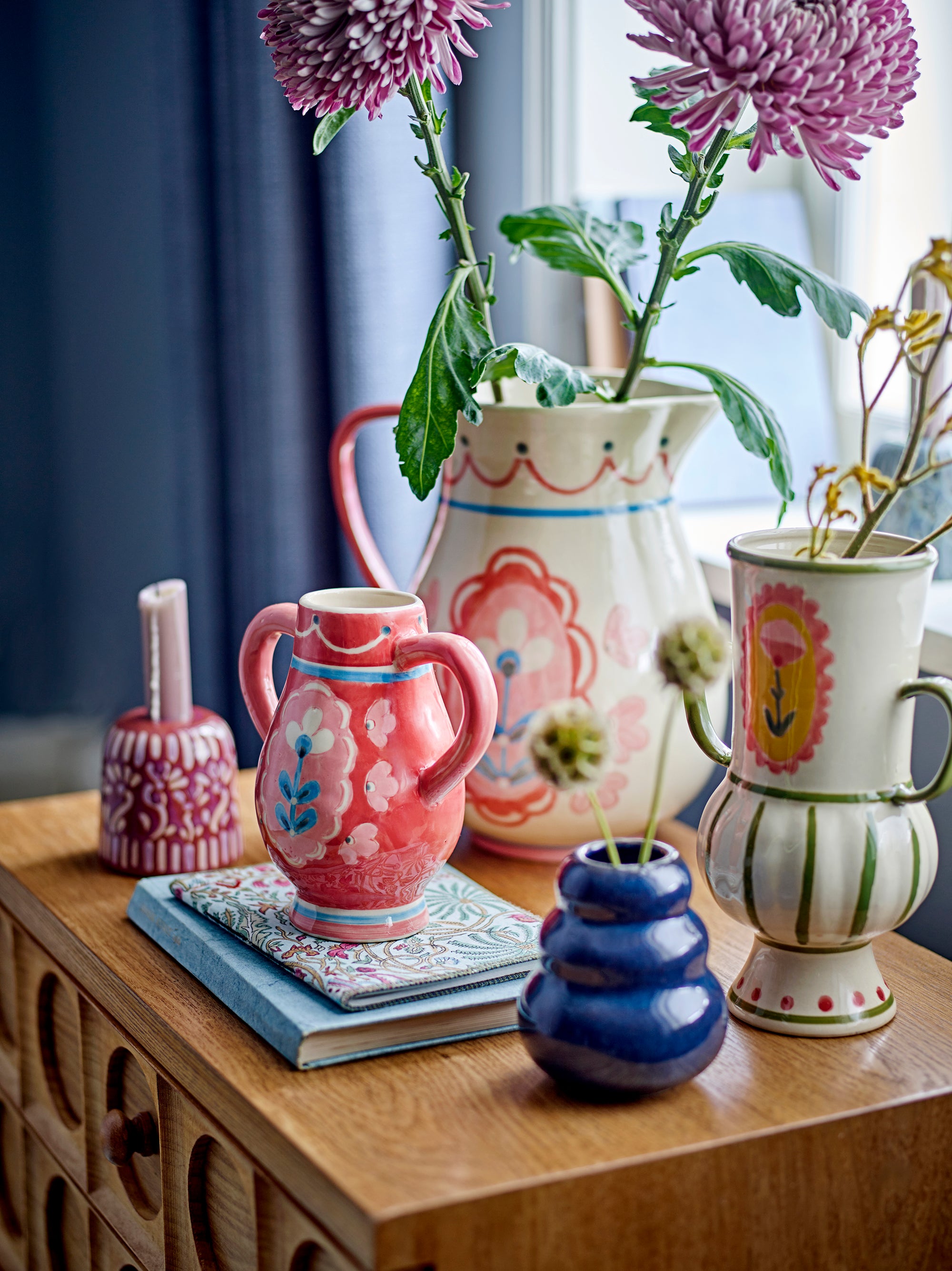Vase ODINA crème