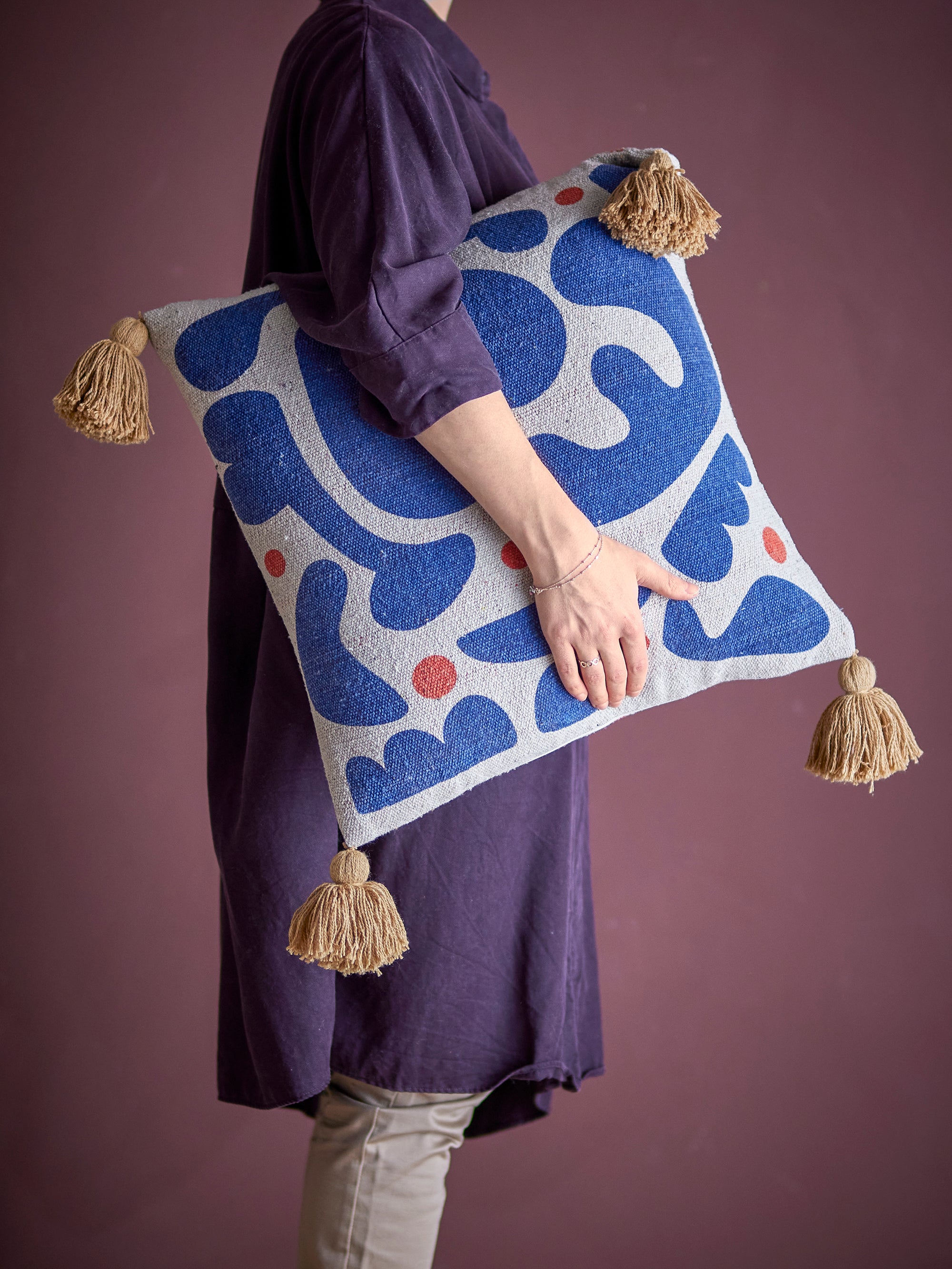 Coussin EVIAYA - coton recyclé (Copie)