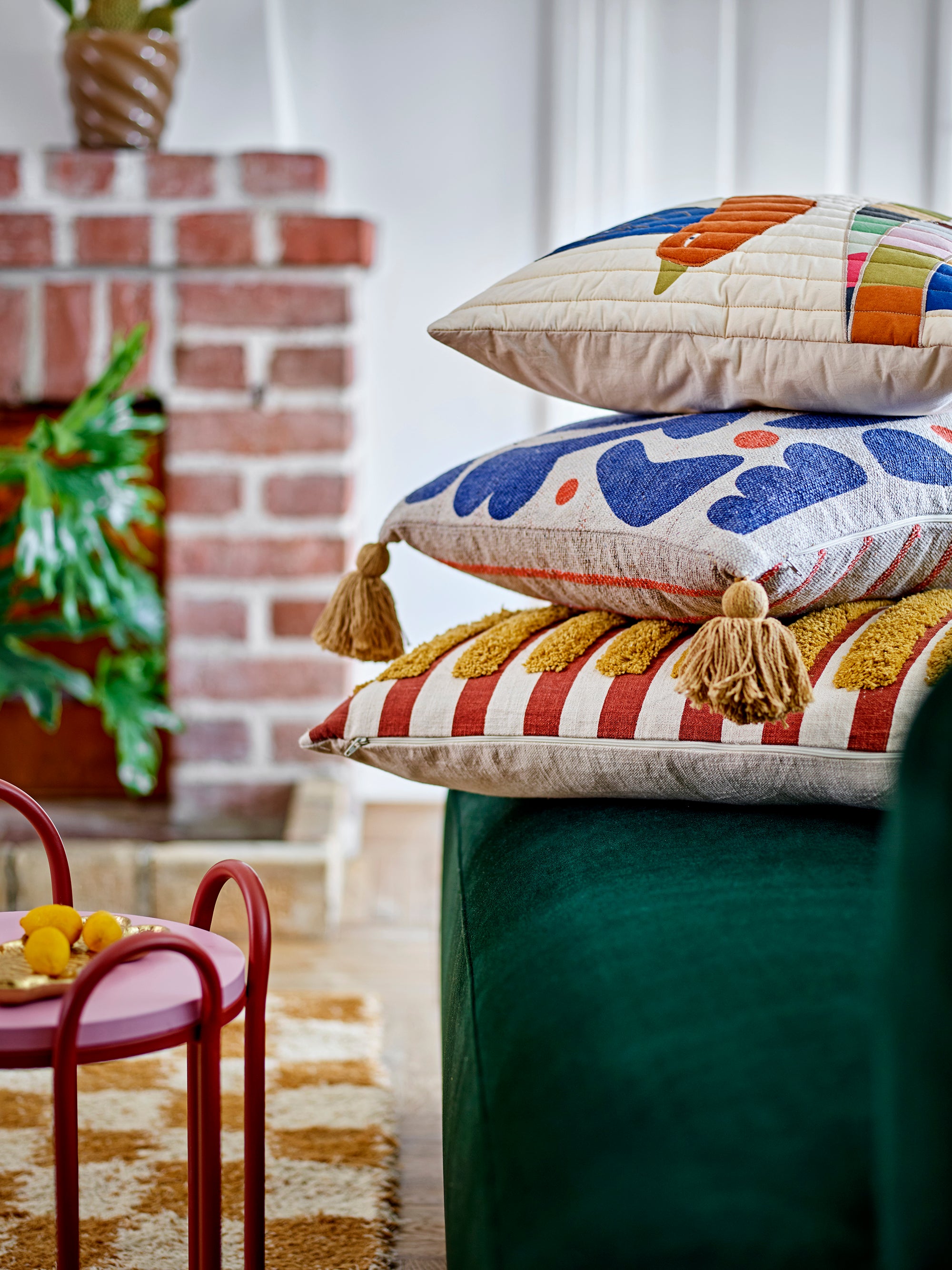 Coussin EVIAYA - coton recyclé (Copie)