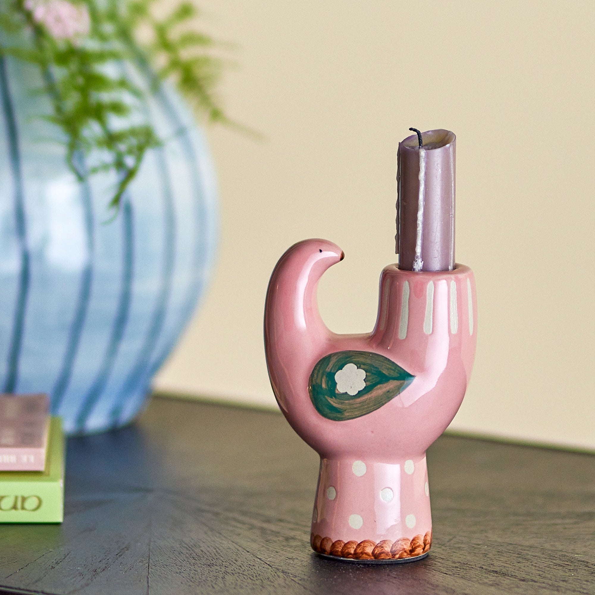 Bougeoir TRUDY - rose