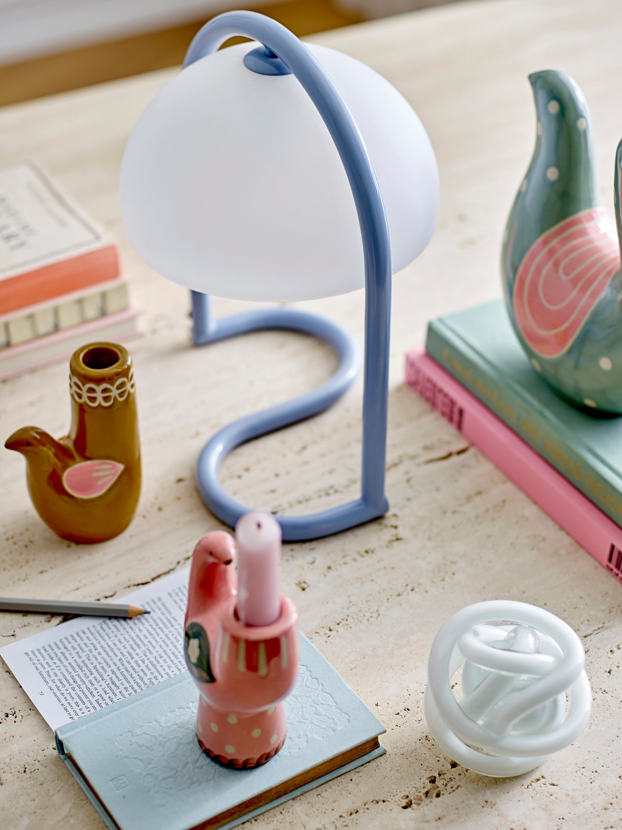 Bougeoir TRUDY - bleu