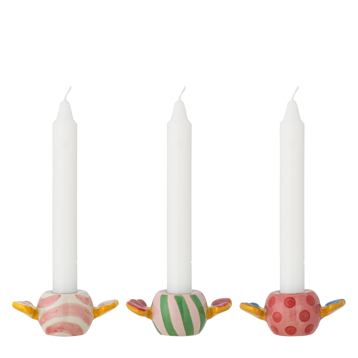 Bougeoirs CARAMELLA – Lot de 3
