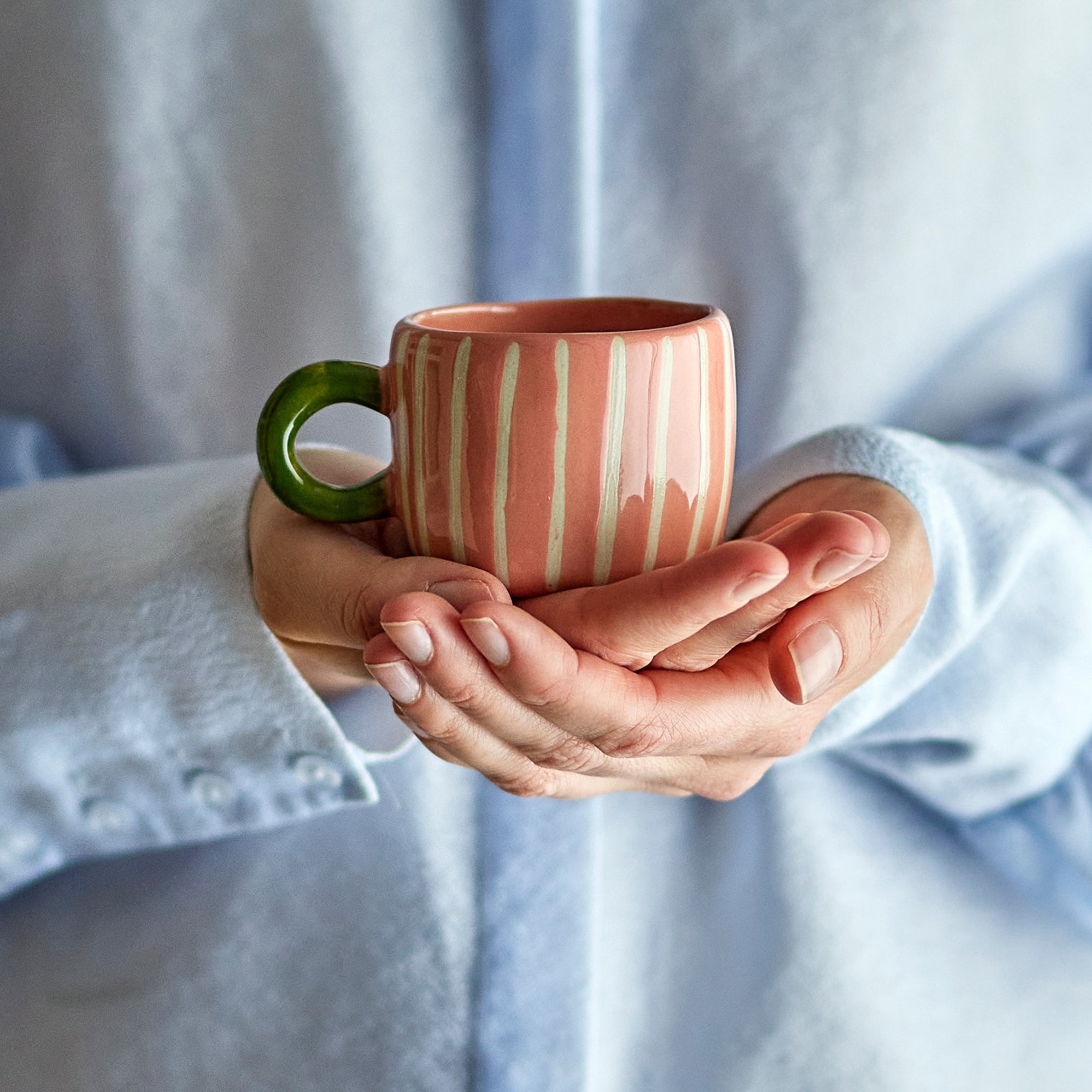 Tasse NINI - rose à rayures