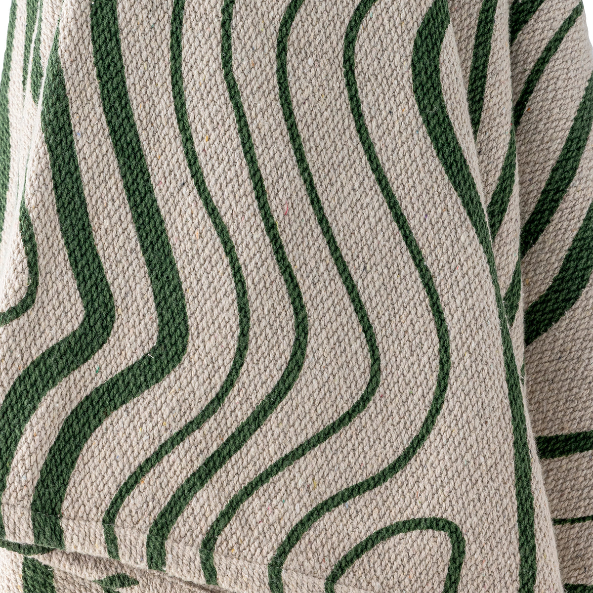 Plaid WOODSBY - coton recyclé