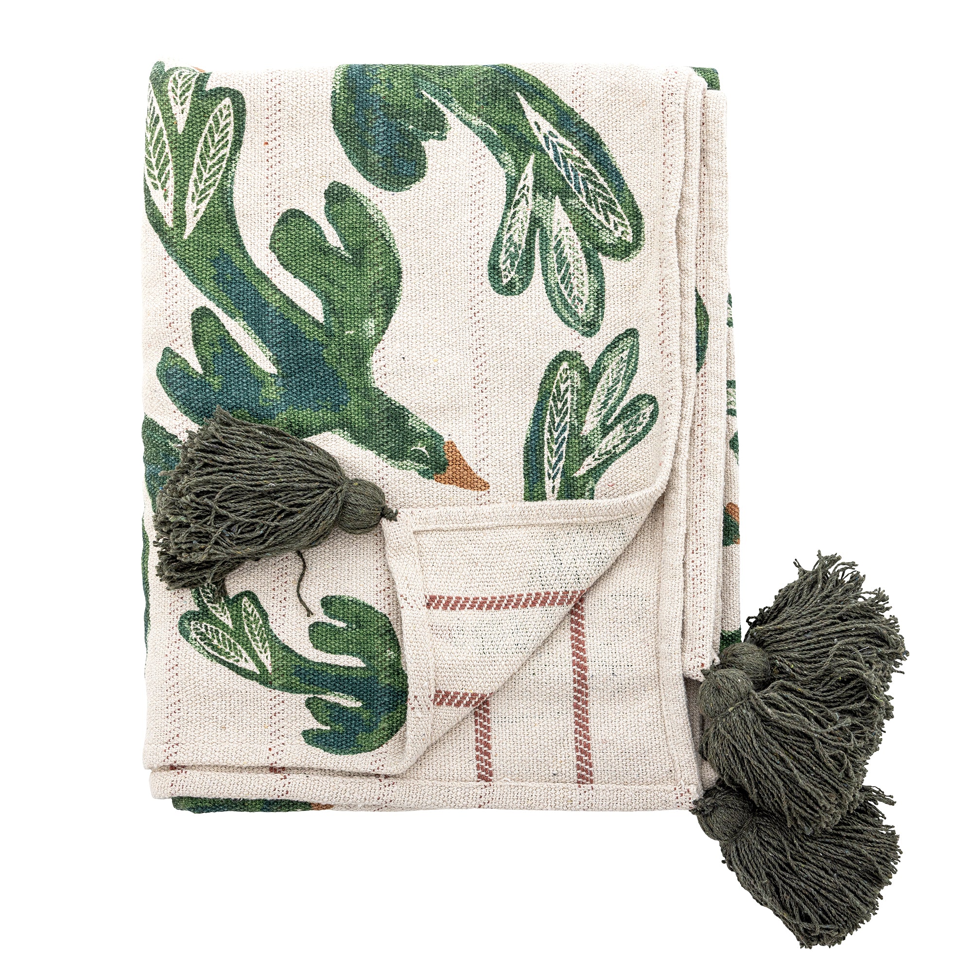 Plaid BIRDLIVA - coton recyclé