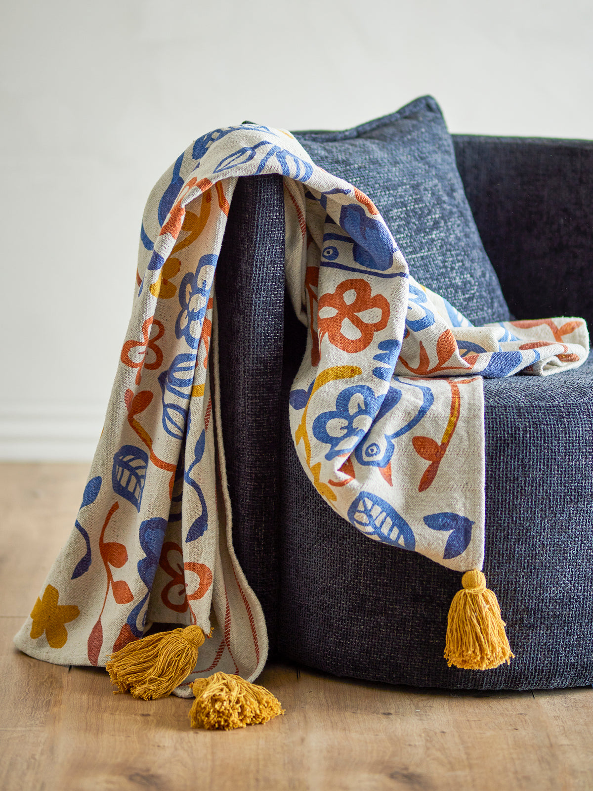 Plaid FIGURIA - coton recyclé