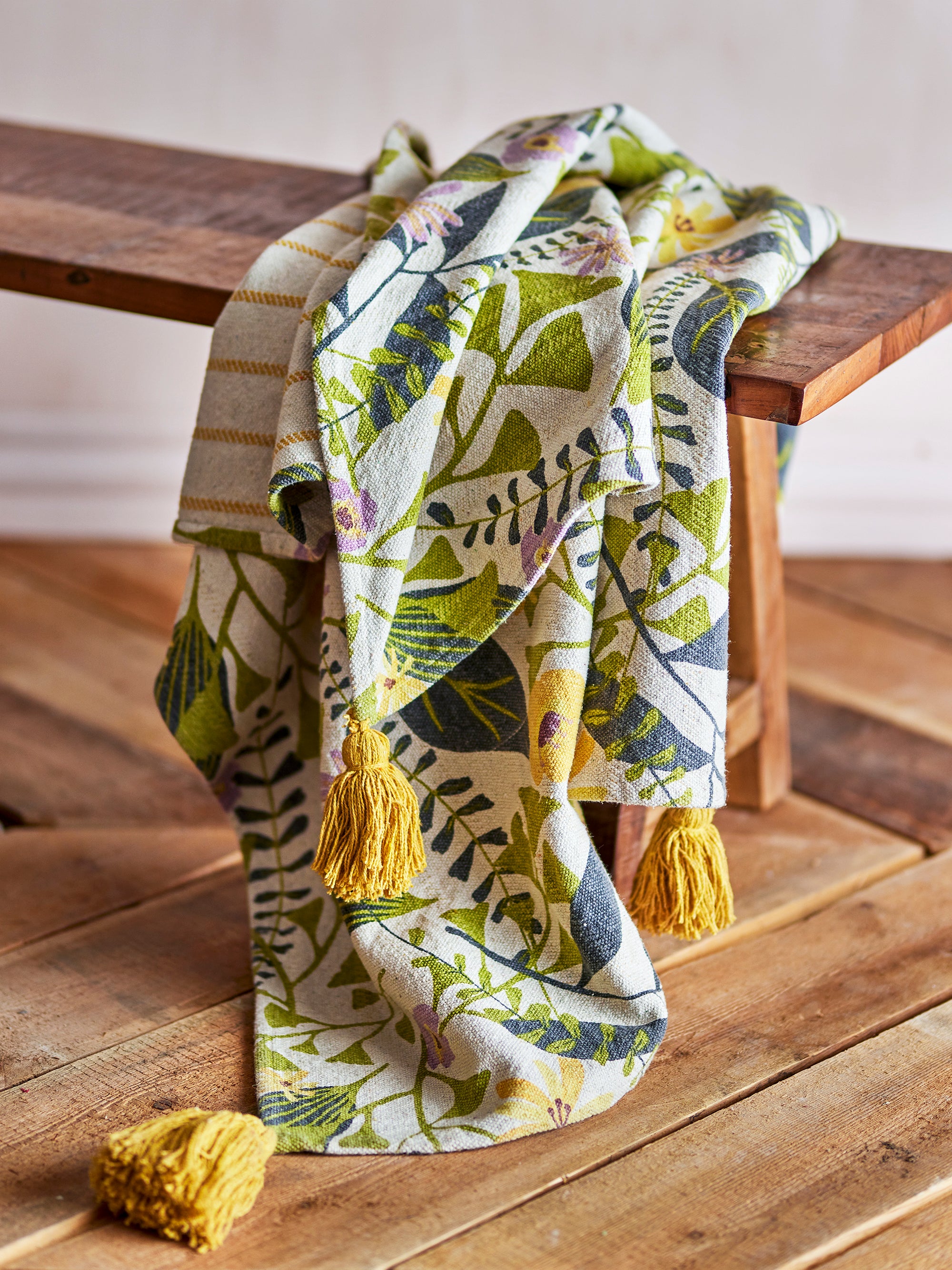 Plaid CAMELIE - coton recyclé