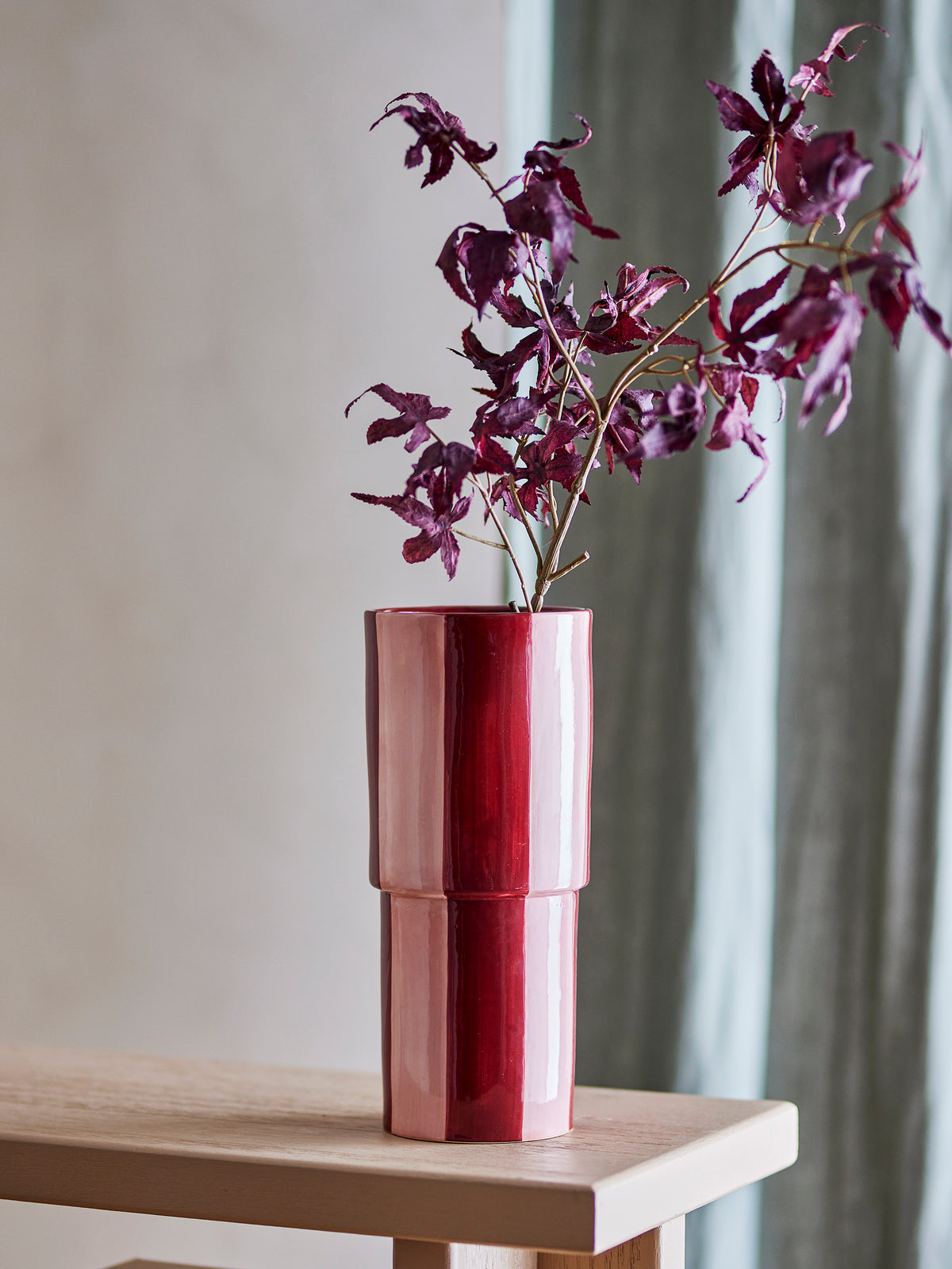 Vase FLOKI rayé