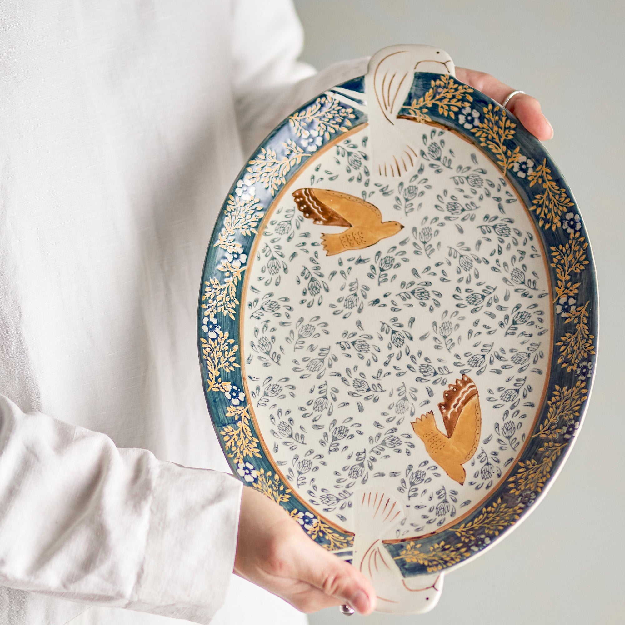 Assiette de service HEZHA