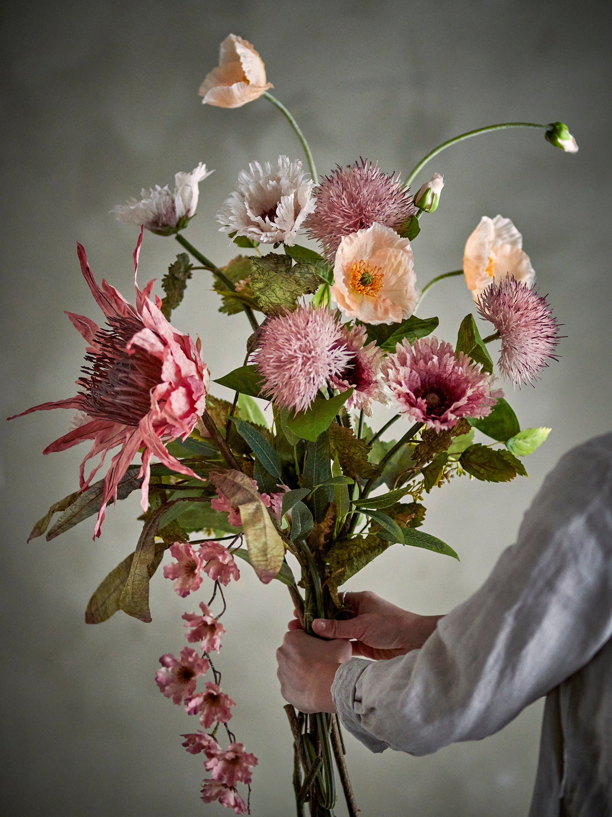 Bouquet de fleurs artificielles DUST