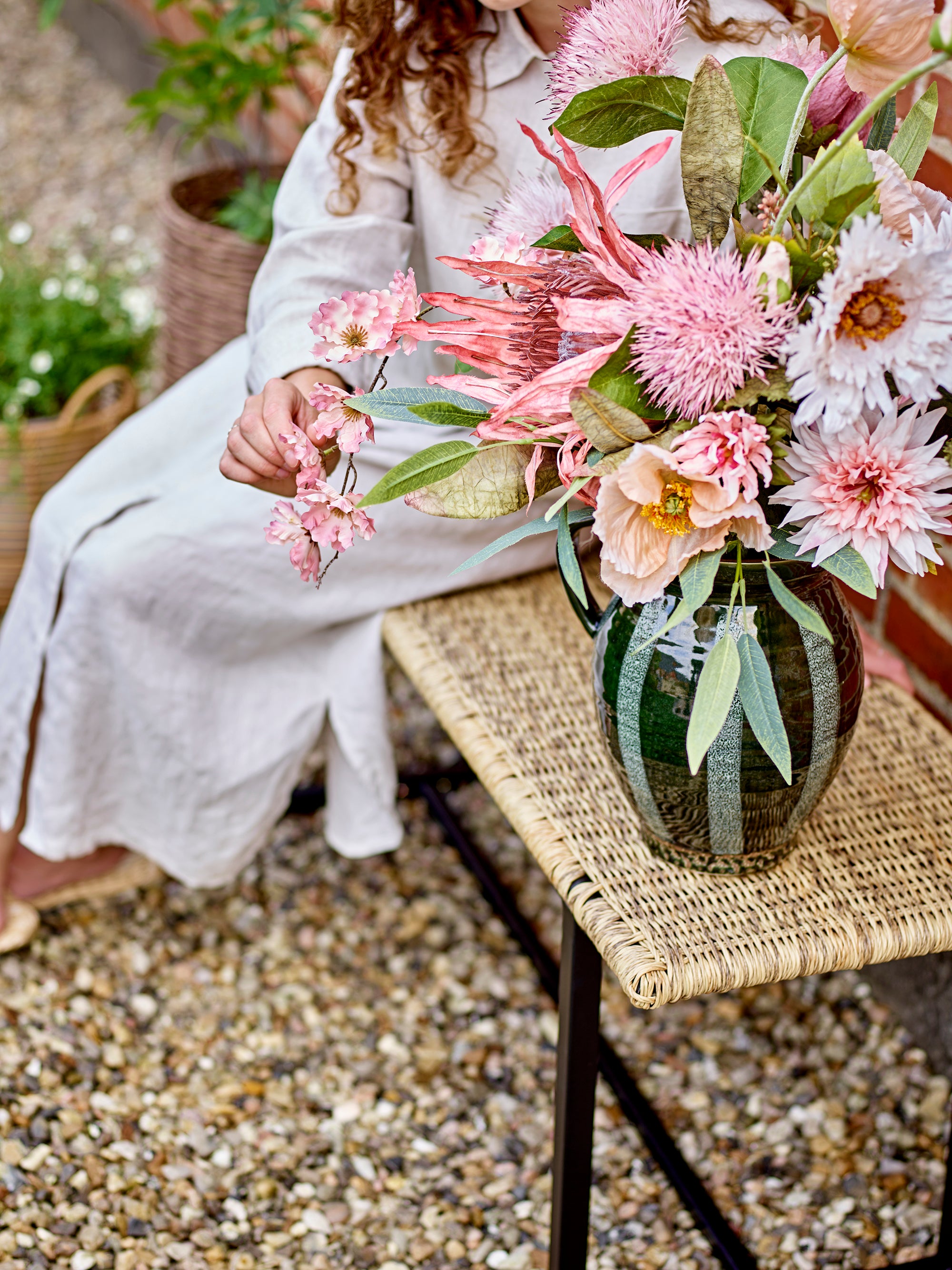 Bouquet de fleurs artificielles DUST