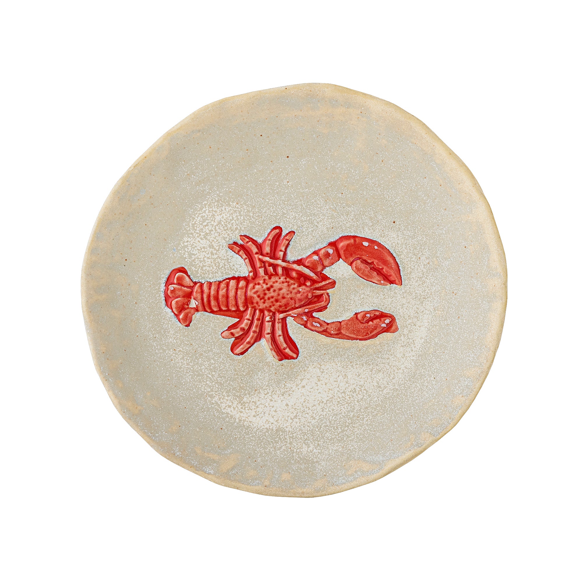 Assiettes HADDEN homard (lot de 4)