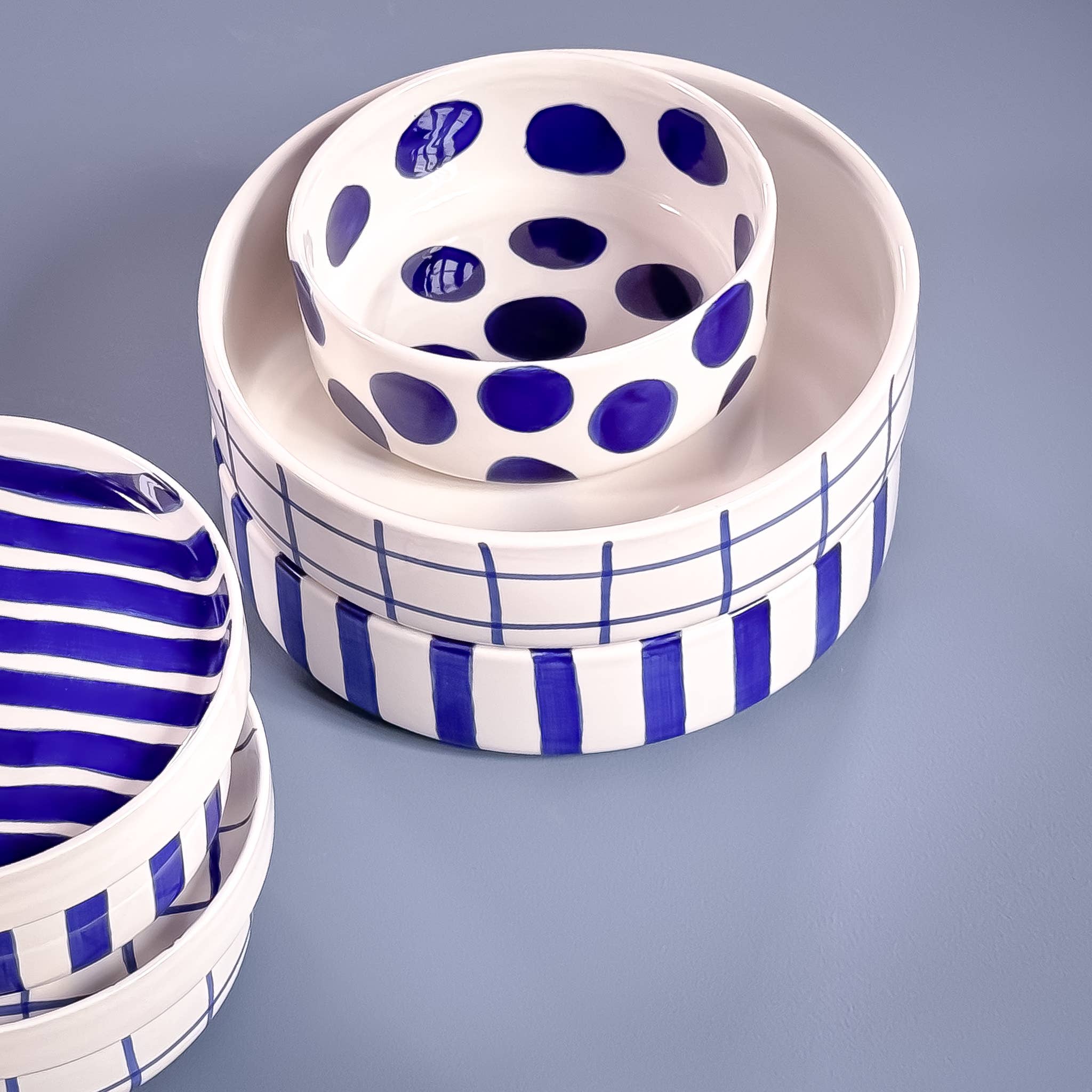 Bol DOTS - Mare blue