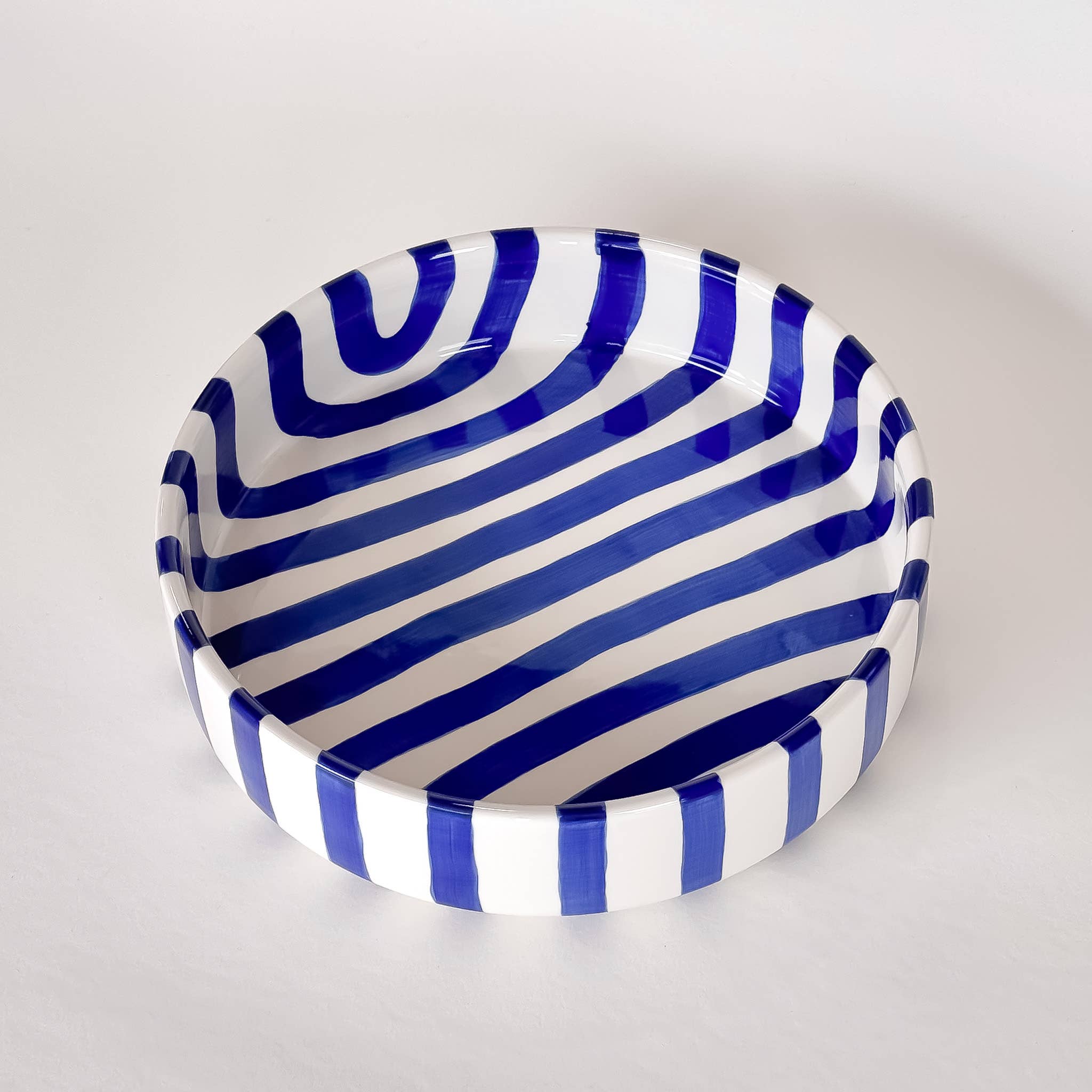 Grand bol STRIPES - mare blue