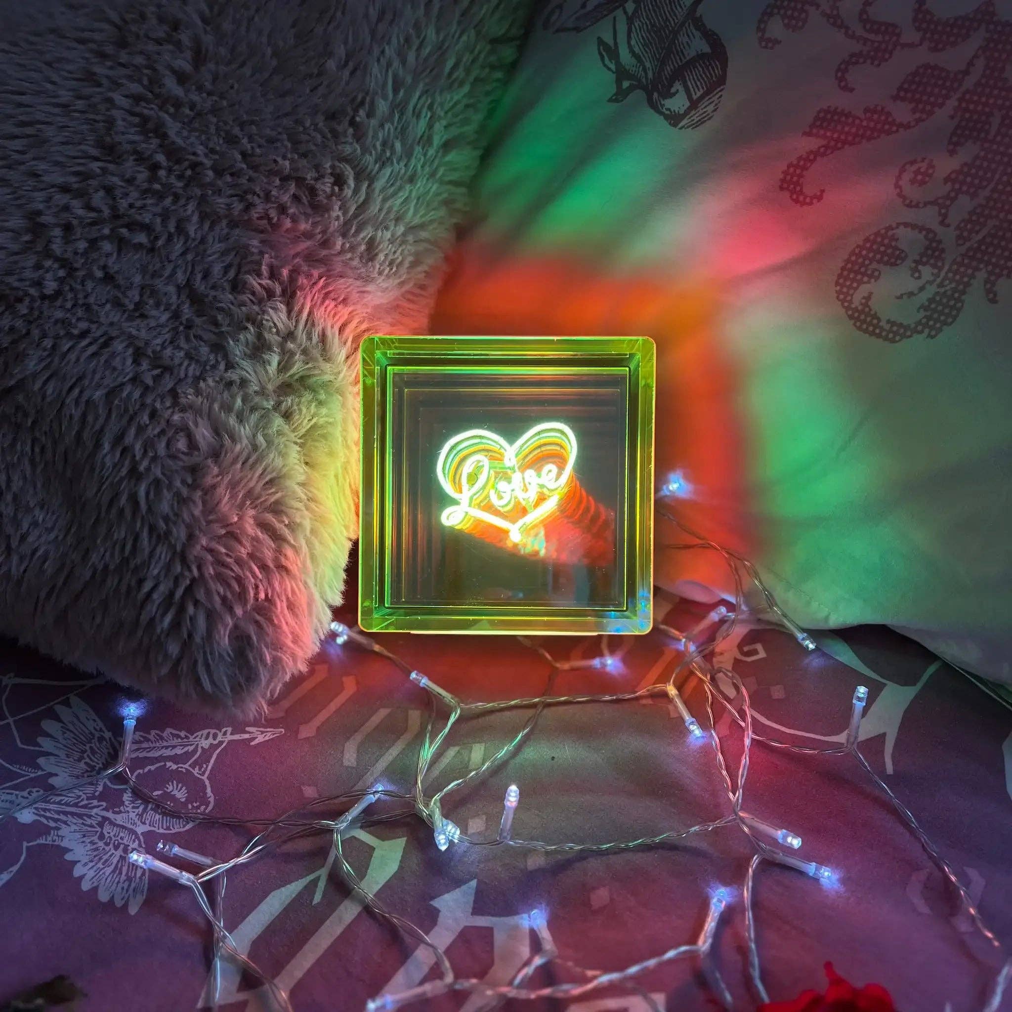 Cube lumineux LOVE