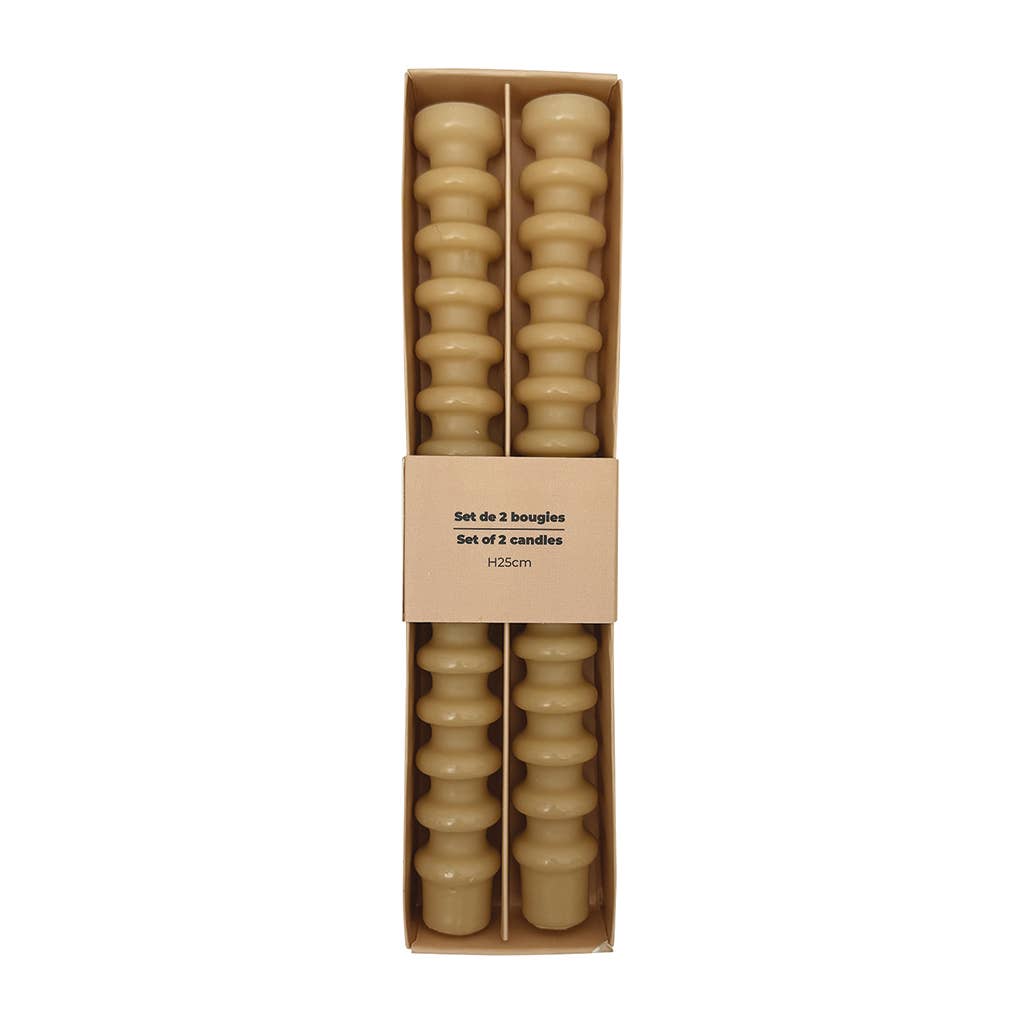 Bougies avec anneaux (25 cm)