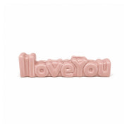 Porte-photo I Love You rose