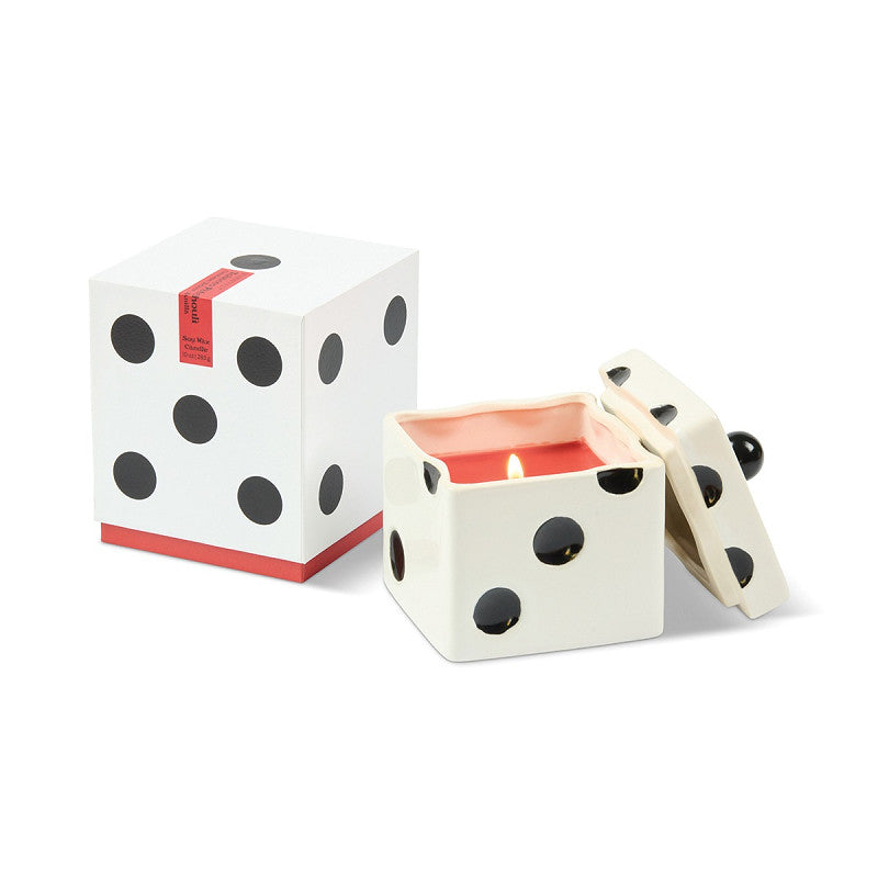 Bougie parfumée LUCKY DICE - Tobacco Patchouli