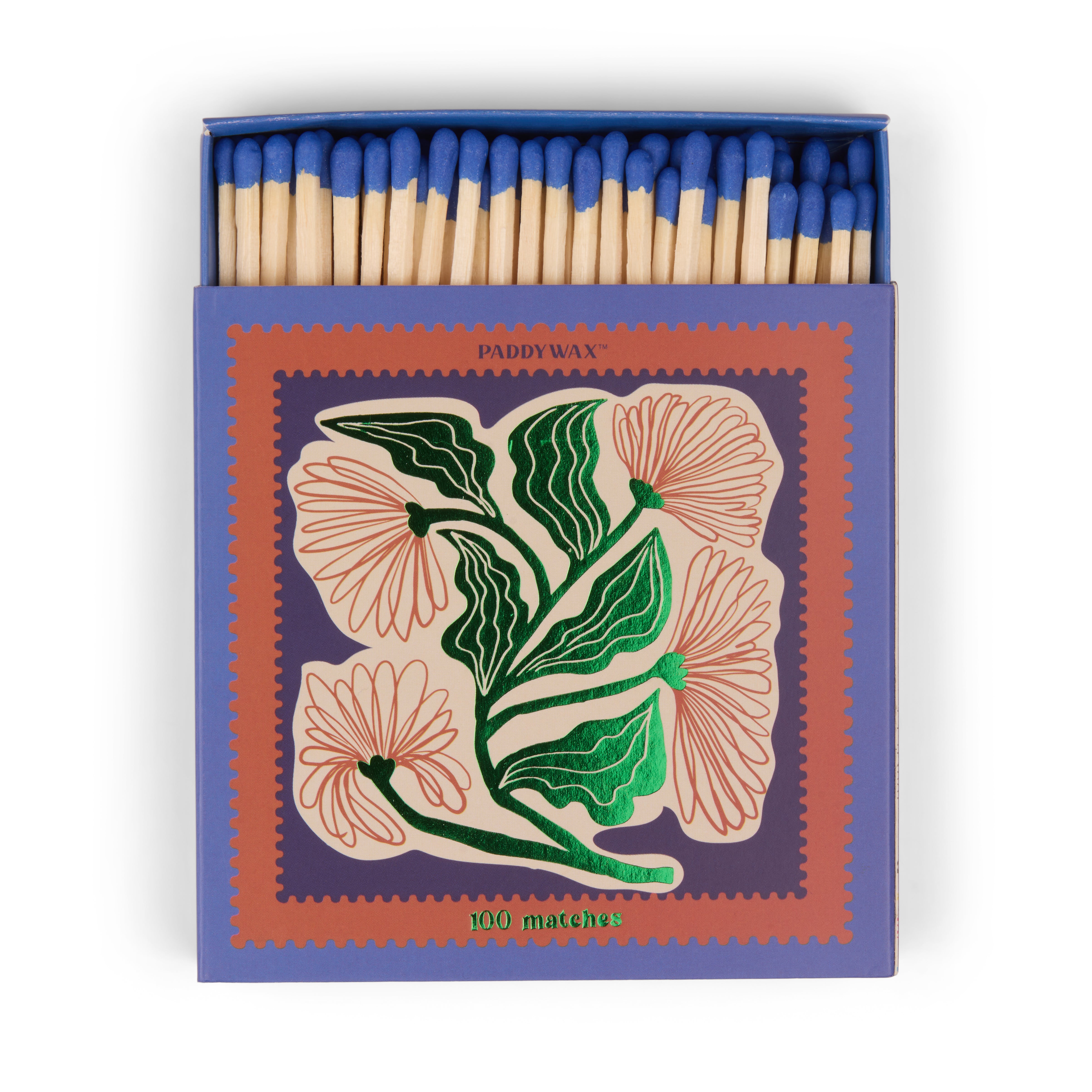 Coffret de grandes allumettes décoratives « Floral » – Paddywax