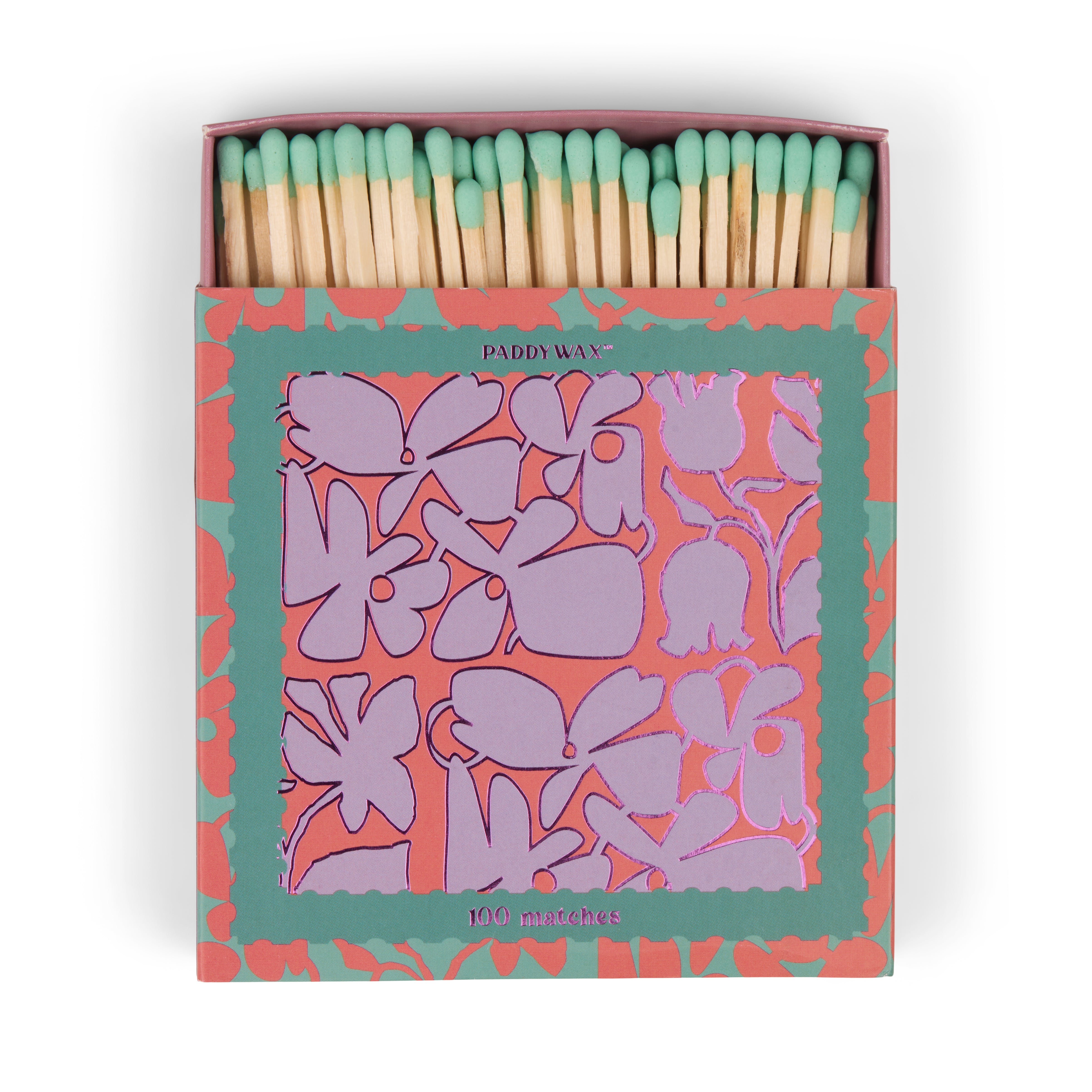 Coffret allumettes jumbo Abstract Floral – Paddywax