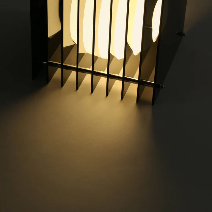 Lampe LOP - carrée - Dark grey