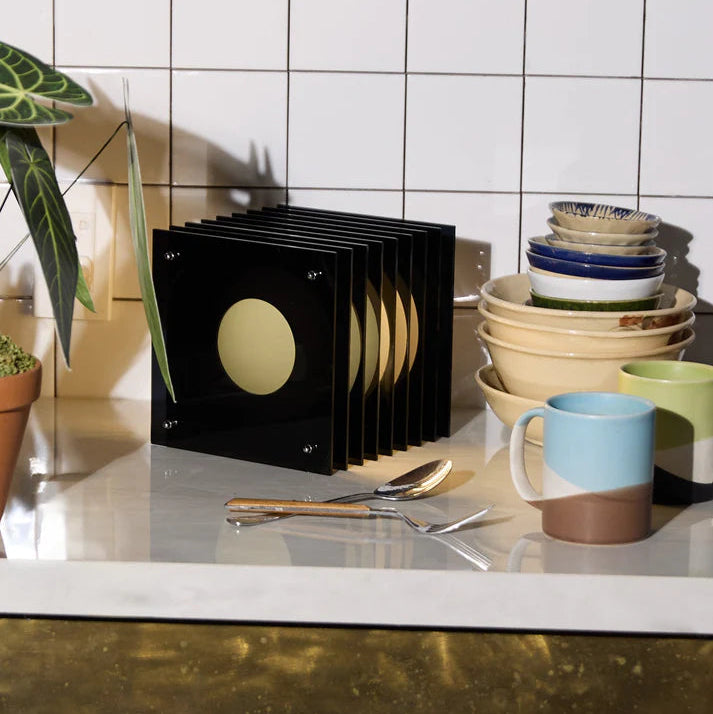 Lampe LOP - carrée - Dark grey