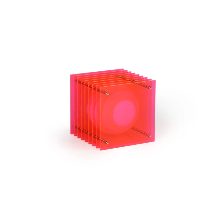 Lampe LOP - Small Square - rose