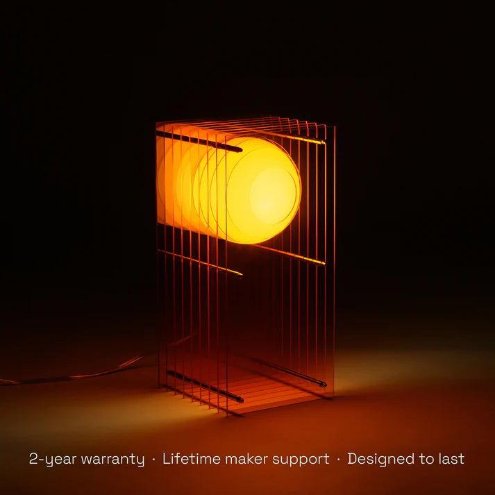 Lampe Lớp - Small Rectangle - orange