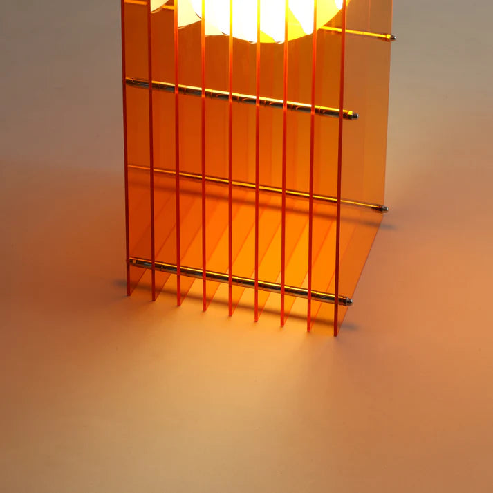 Lampe Lớp - Small Rectangle - orange