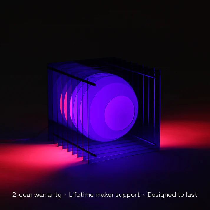 Lampe LOP - Big Square - bleu