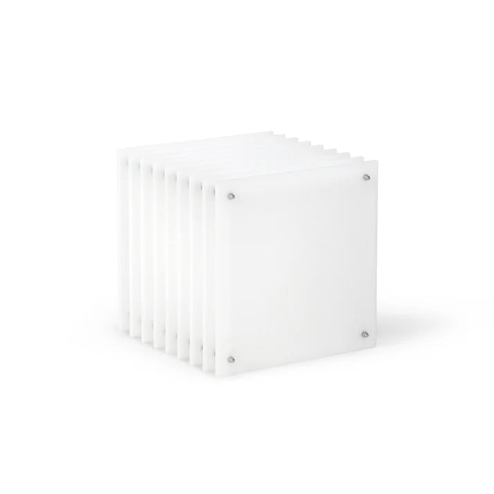 Lampe LOP - carrée - Milky