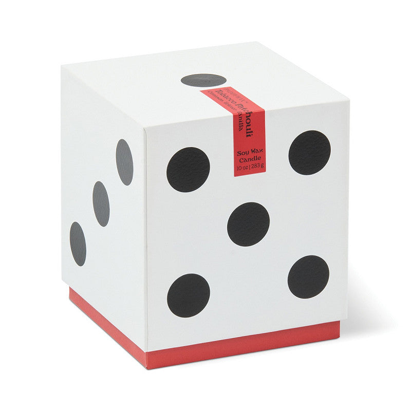Bougie parfumée LUCKY DICE - Tobacco Patchouli