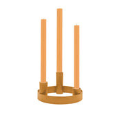 Bougeoir métal SAFFRAN 3 bougies