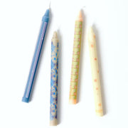 Bougies imprimé PRIMROSE COTTAGE (set de 4)