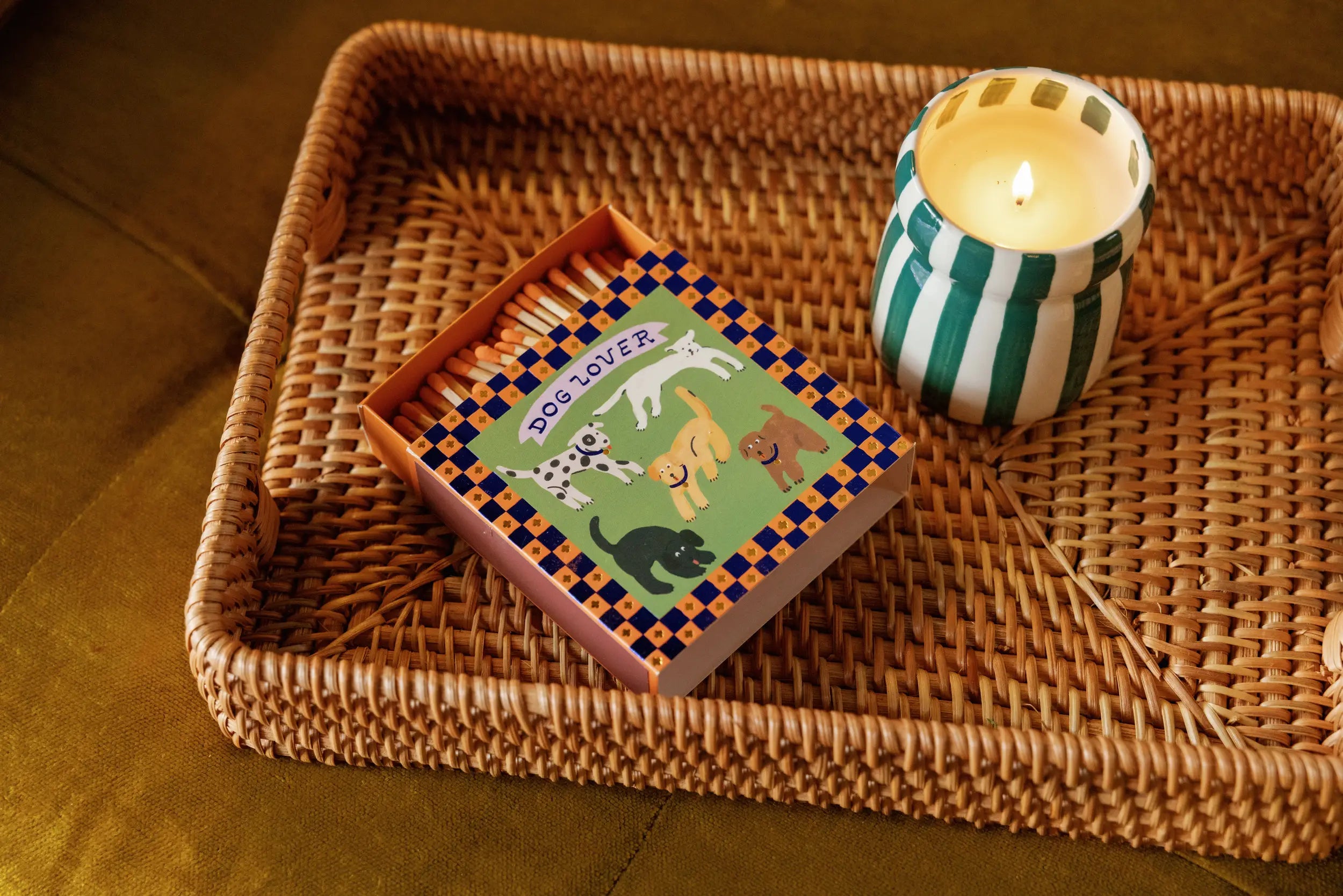 Boîte de 125 allumettes DOG LOVER