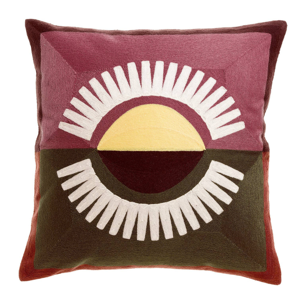 Coussin brodé EOL