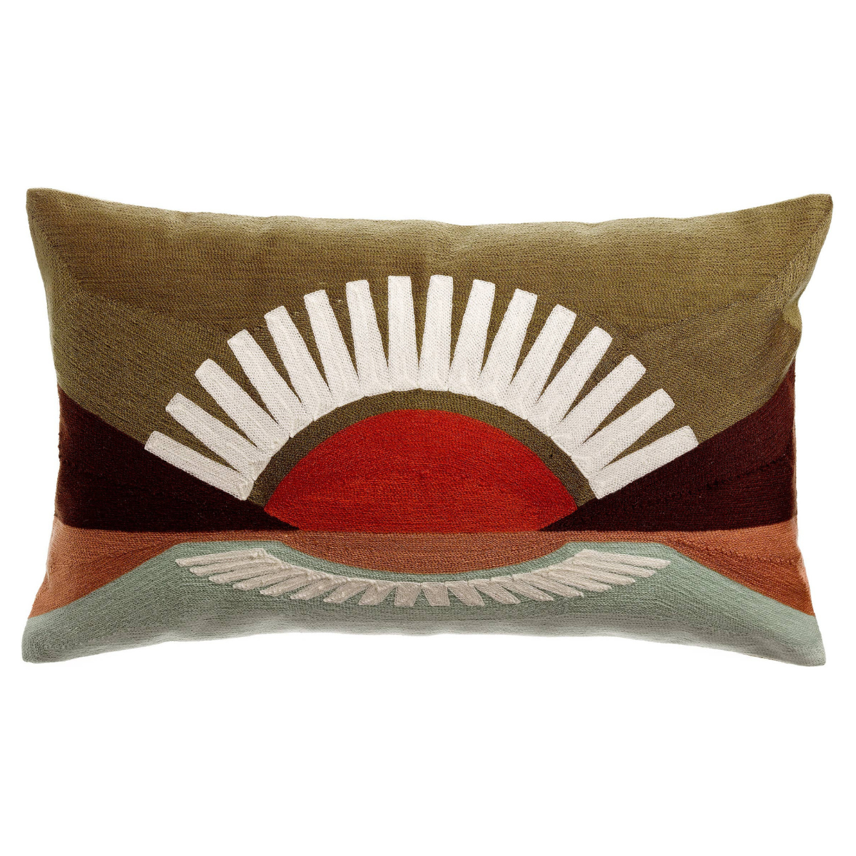 Coussin brodé EOL