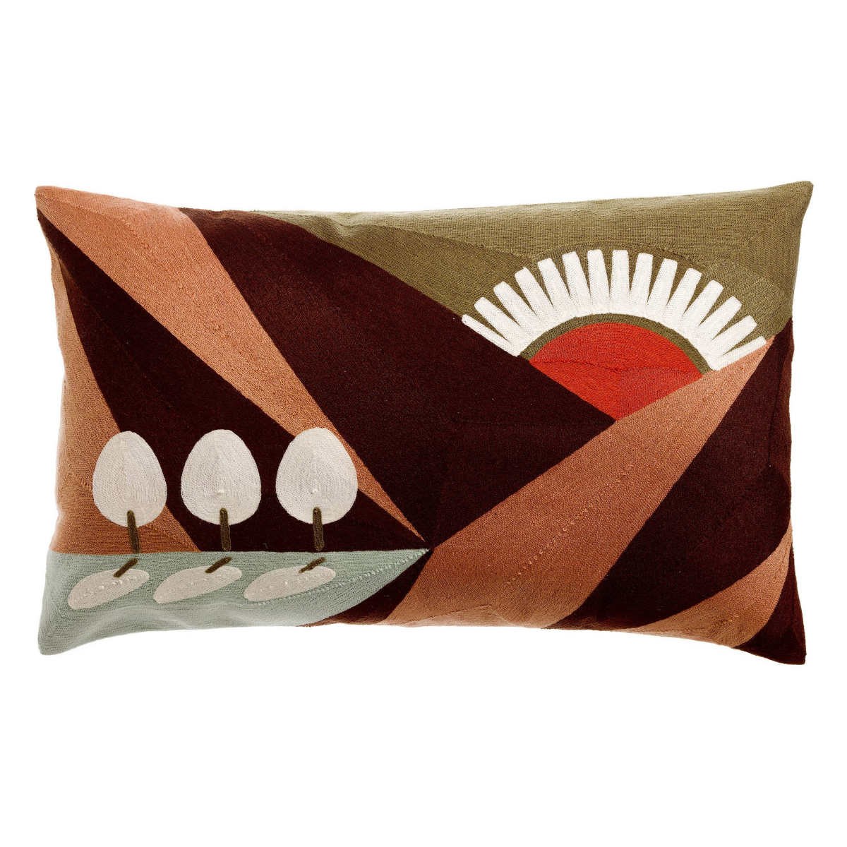 Coussin brodé EOL