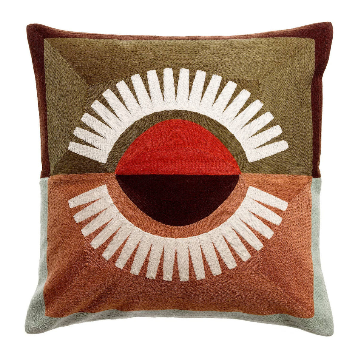 Coussin brodé EOL