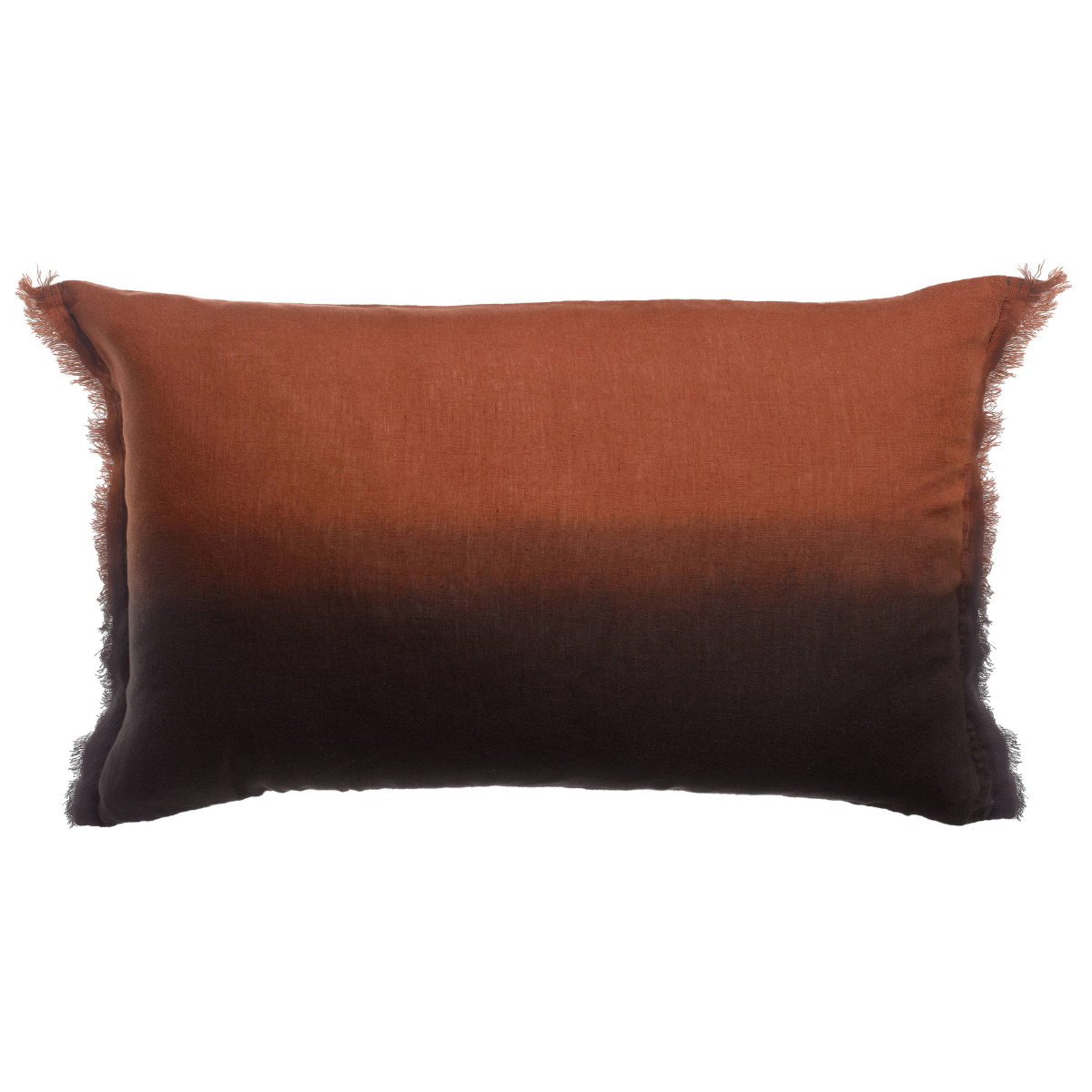 Coussin en lin ZEFF SHADE - Ébène