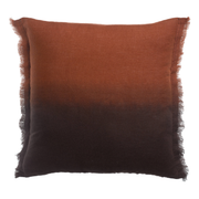 Coussin en lin ZEFF SHADE - Ébène