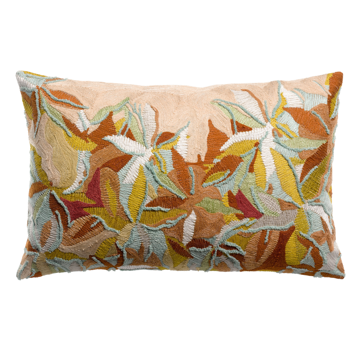 Coussin brodé ALINA - dragée